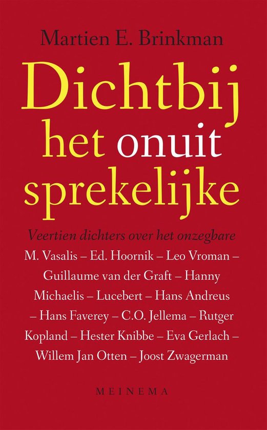 dichtbij het onuitsprekelijke brinkman