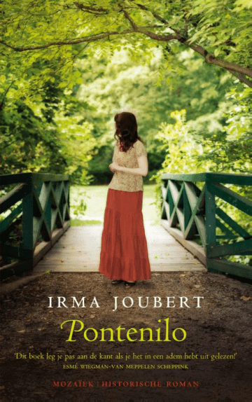 Pontenilo van Irma Joubert Het boek Pontenilo van Irma Joubert over de gevolgen van de tweede wereldoorlog op persoonlijk niveau