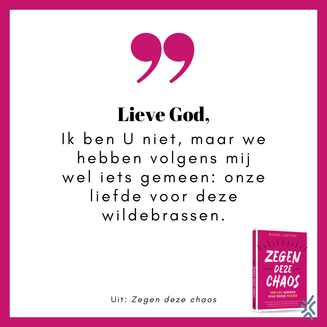 Quote 1 Zegen deze chaos