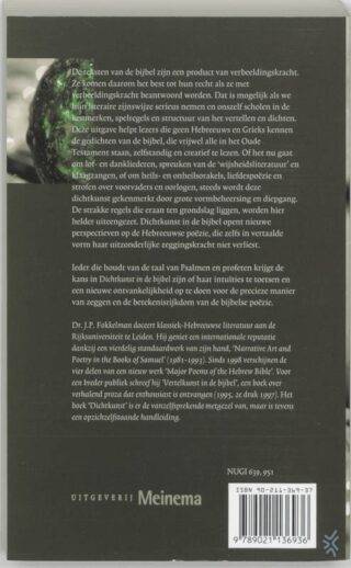 Dichtkunst in de bijbel - achterkant