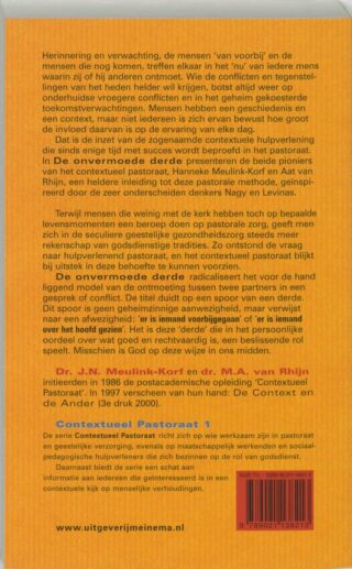 De onvermoede derde - achterkant