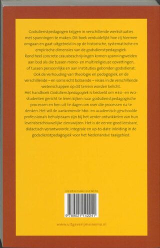 Godsdienstpedagogiek - achterkant