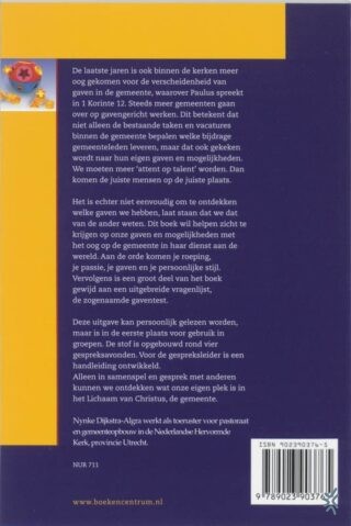 Verscheidenheid van gaven - achterkant