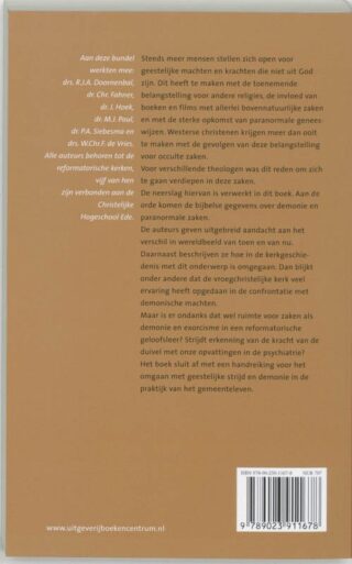 Geestelijke strijd - achterkant