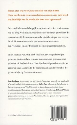 Eten met Jezus - achterkant