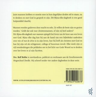 Bijna-elke-dagboek voor mannen - achterkant