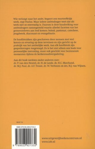 Een voortreffelijk werk - achterkant