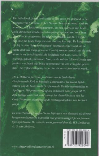 Jesaja - achterkant