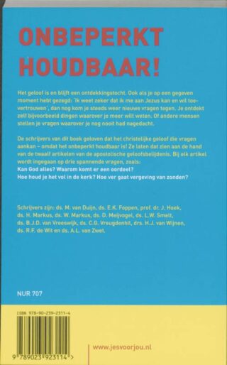 Onbeperkt houdbaar! - achterkant