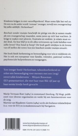 Beschuit zonder muisjes - achterkant