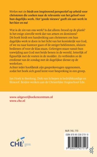 Werken met zin - achterkant