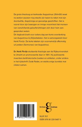 Woorden van Augustinus - achterkant