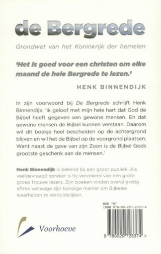 De bergrede - achterkant