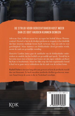 Fataal bewijs - achterkant