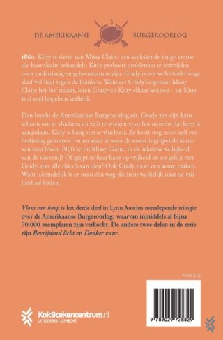 Vlam van hoop - achterkant