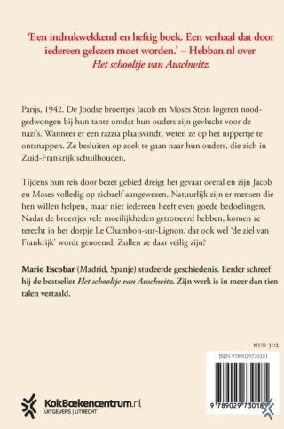 Vlucht uit Parijs - achterkant