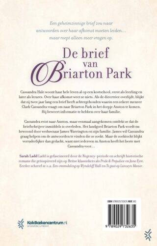 De brief van Briarton Park - achterkant