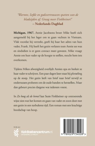 Zo hoog als de hemel - achterkant