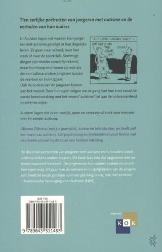 Autisten liegen niet - achterkant