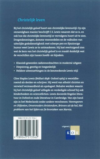 Christelijk leven - achterkant