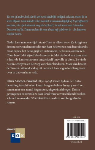 Danseres zonder benen - achterkant