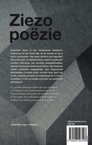 Ziezo poezie - achterkant