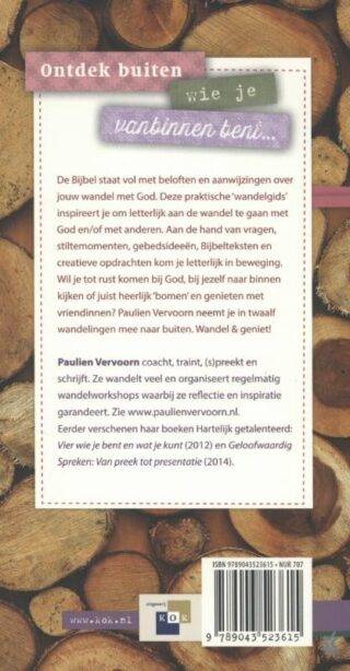 Wandelen & genieten met God - achterkant