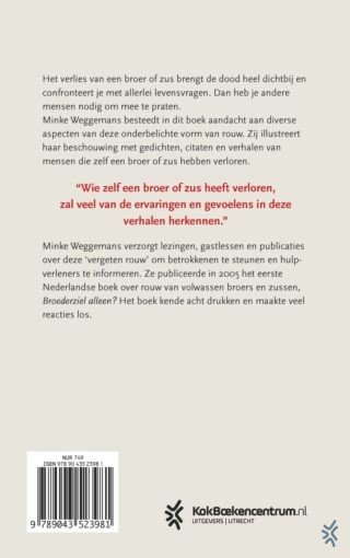 Als je een broer of zus verliest - achterkant