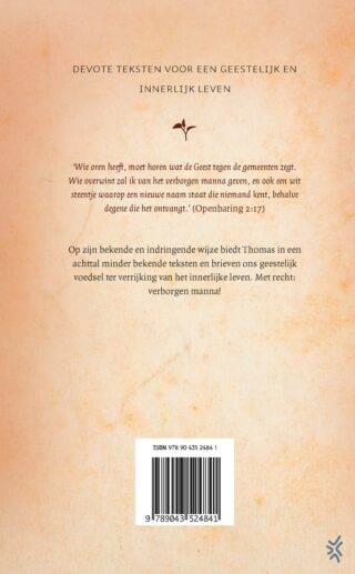 Verborgen manna - achterkant