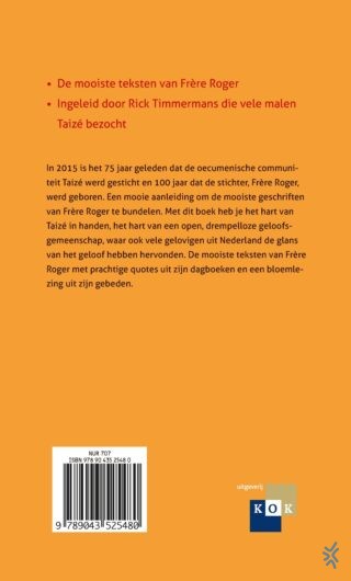 Het hart van Taizé - achterkant