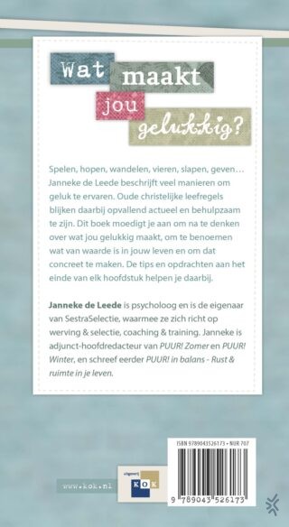 Geloof en geluk - achterkant