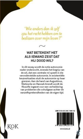 Willen sterven - achterkant