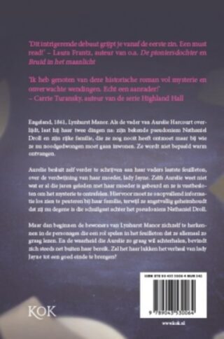 De verdwijning van Lady Jayne - achterkant