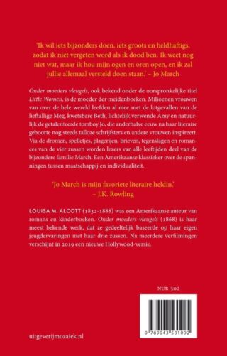 Onder moeders vleugels - achterkant