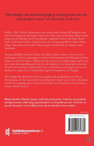 Het schooltje van Auschwitz - achterkant