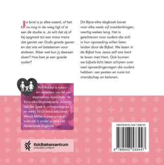 Bijna-elke-dagboek voor moeders en vaders - achterkant