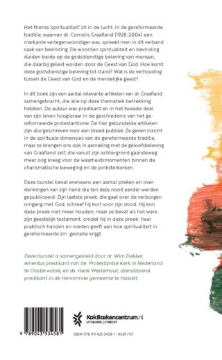 Geest en leven - achterkant