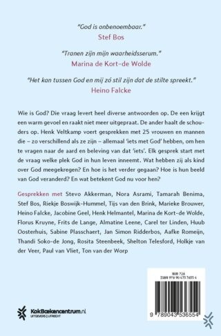 Nooit heb ik niets met U - achterkant