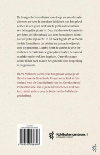 Van doopvont naar avondmaalstafel - achterkant