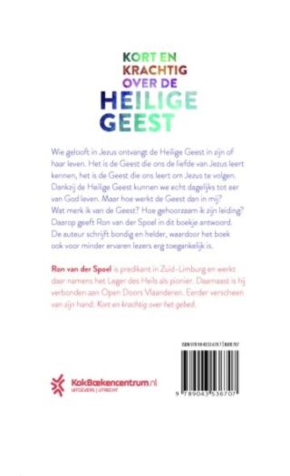 Kort en krachtig over de Heilige Geest - achterkant