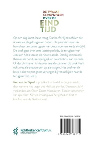 Kort en krachtig over de eindtijd - achterkant