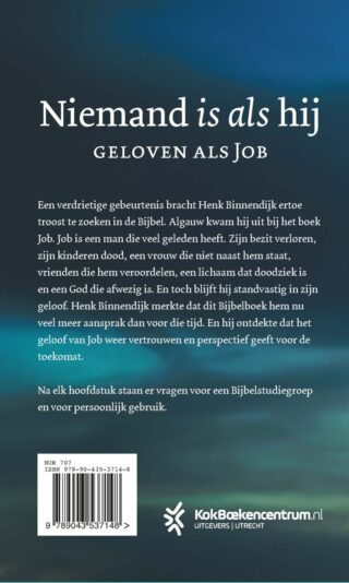 Niemand is als hij - achterkant