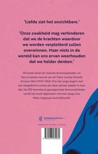 Simone Weil - achterkant