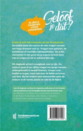 Geloof je dat? - achterkant