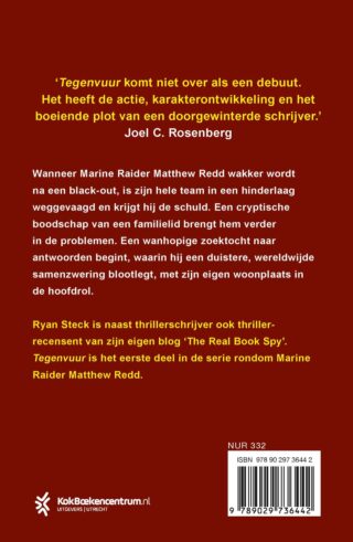 Tegenvuur - achterkant