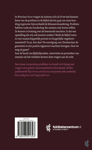 Weerbaar leven - achterkant