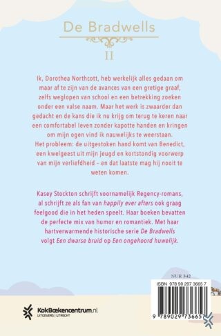 Een dwarse bruid - achterkant