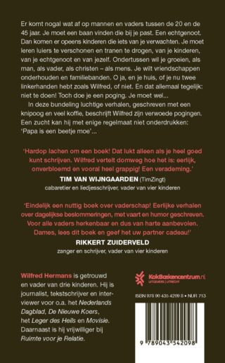 Papa is een beetje moe - achterkant