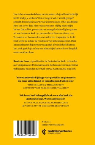 Te gast in de kerk - achterkant