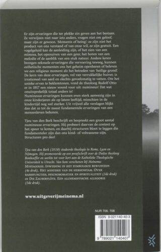 Het numineuze - achterkant